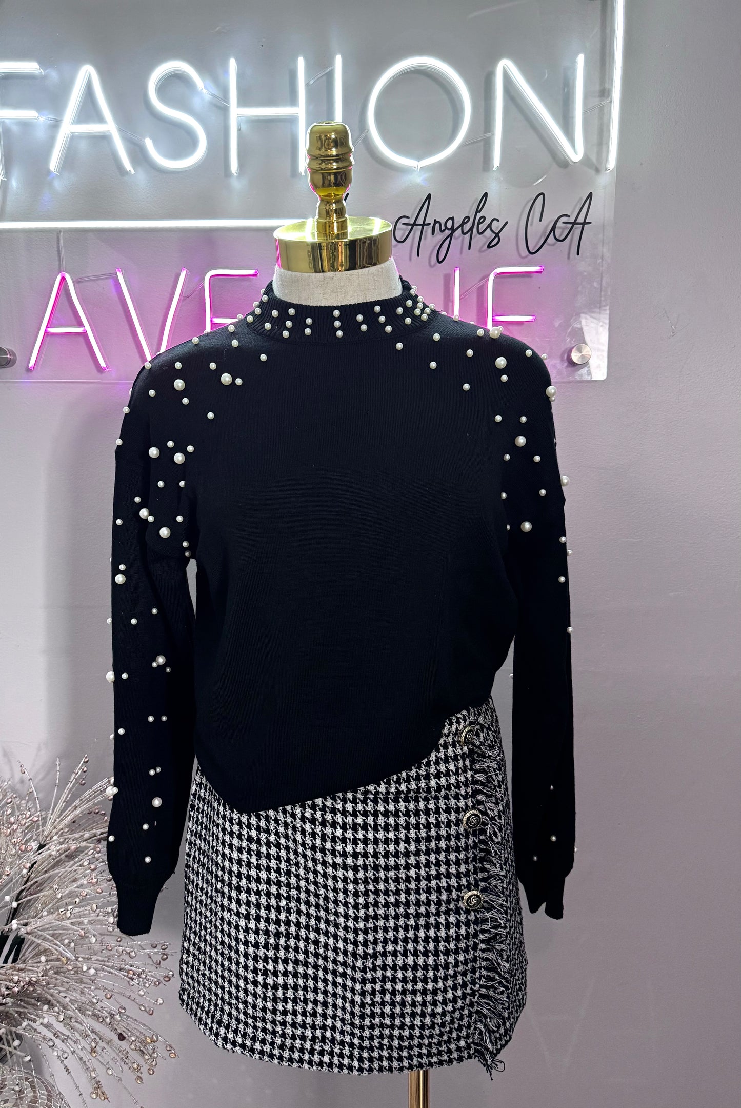 Pearly Girl Sweater