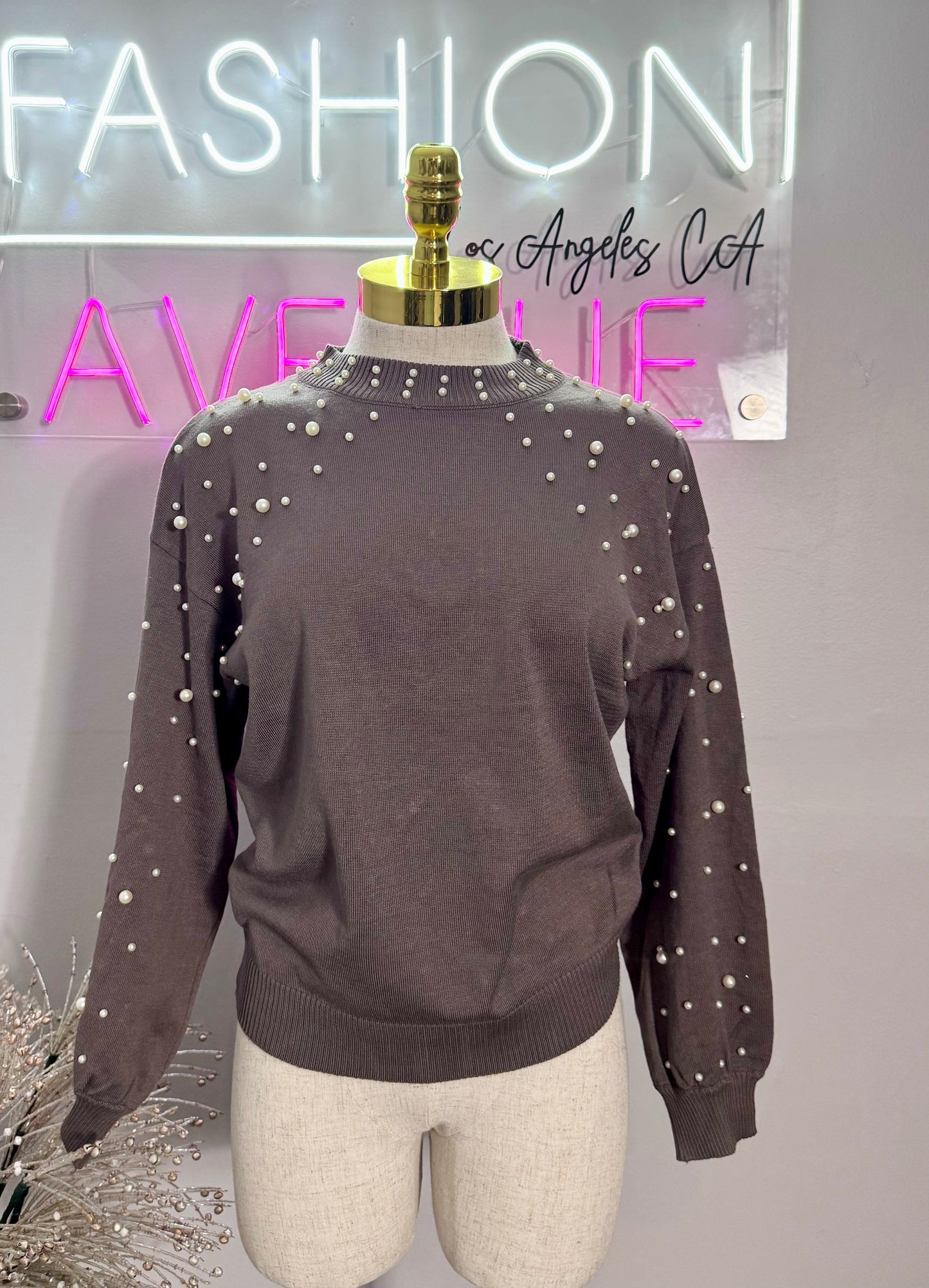 Pearly Girl Sweater