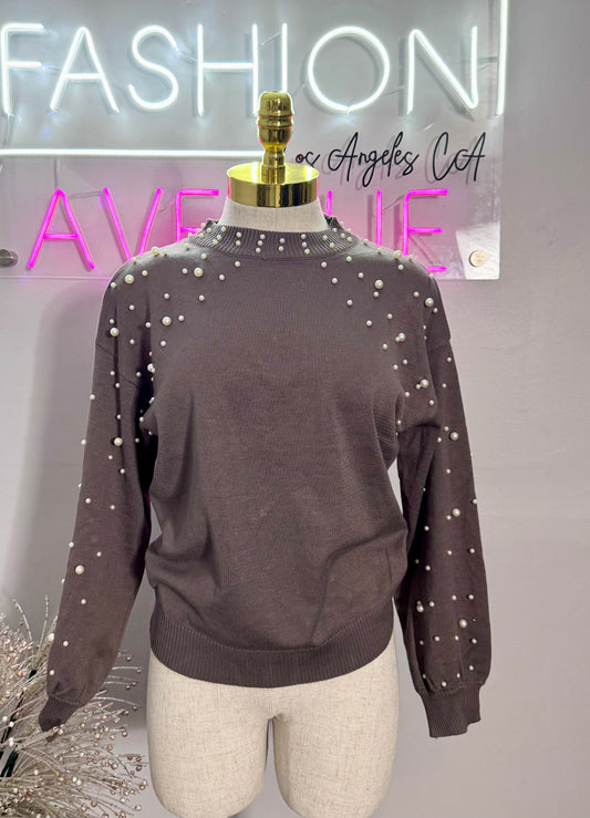 Pearly Girl Sweater